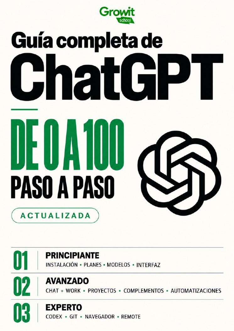 Portada del Manual de ChatGPT de Growit School